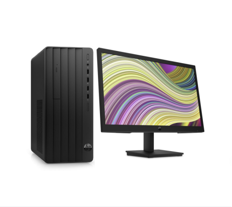 惠普/HP Pro Tower 200 G9 Desktop PC+P204v(19.5英寸) 酷睿 I3-12100/19.5/集成显卡/共享内存/256GB/无/Windows 11/4GB/台式计算机